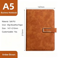 Ensemble cadeau de carnet personnalisé, carnet A5 avec stylo, cadeaux promotionnels d'entreprise, bloc-notes avec logo