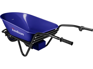 150 किलो क्षमता ब्लू इलेक्ट्रिक व्हीलबैरो नई चीनी फैक्टरी डायरेक्ट लीड एसिड बैटरी गार्डन कार्ट - Product Image 2