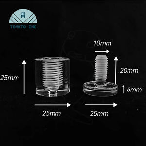 ตัวยึดป้ายโฆษณากระจกอะคริลิกใส ติดผนัง พร้อมสกรูเหล็ก ทองเหลือง สังกะสี และหมุดยึด - Product Image 5