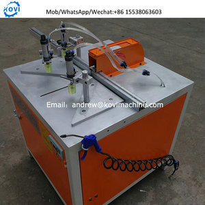 Automática 45 ángulo de 90 grados a nivel de la máquina de corte de aluminio marco de fotos madera precio de la máquina de corte - Product Image 5