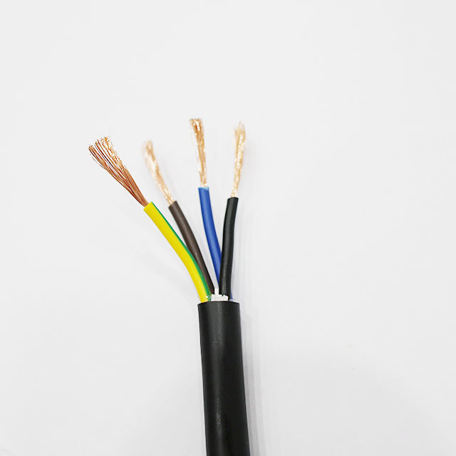 Multi Conductor Flexible Cable RVV 2 3 4 Core 0.5 0.75 1 1.5 2.5 4 6 MM Electrical Cable Wire Power Cable Flexible Rvv