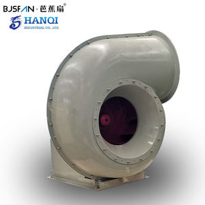 Ventilateur centrifuge en fibre de verre FRP Ventilation ventilateur centrifuge d'échappement moteur à courant alternatif en acier inoxydable à position libre soufflage à haute pression - Product Image 2