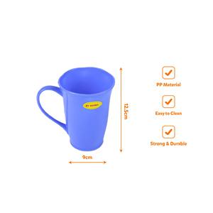 BPA Free PP <b>Plastic</b> Customizable Reusable <b>Drinking</b> Mug with Handle Heat Transfer Printing for Home Use for Coffee Tea Milk Juice - Product Image 4