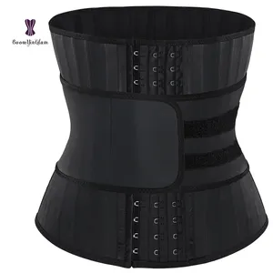 25 Thép Xương Bụng Tập Thể Dục Trở Lại Hỗ Trợ Latex Corset Belly Vỏ Bọc Giảm Cân Curvy Body Shaper Belt Sẵn Sàng Để Giao Hàng