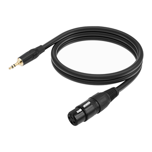 Cavo da 3,5 mm a <span class=keywords><strong>XLR</strong></span>, <span class=keywords><strong>XLR</strong></span> Femmina a Jack Maschio da 3,5 mm, Cavo Microfono Stereo 3 Pin <span class=keywords><strong>XLR</strong></span> a TRS, Cavo <span class=keywords><strong>Aux</strong></span> a <span class=keywords><strong>XLR</strong></span> Compatibile per Altoparlante - Product Image 6