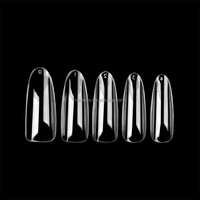 Faux ongles ovales Extra longs, pour manucure, tailles larges, 12 tailles, Style japonais, haute qualité, lot de pièces
