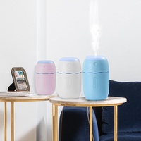 Humidificateur USB créatif en plastique avec ions négatifs, grande capacité, fonctionnement silencieux pour la maison et le bureau, idéal comme cadeau