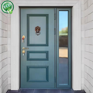 Porte d'entrée en acier pare-balles de luxe pour usage extérieur dans les villas et les hôtels - Product Image 3