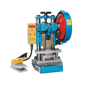 Semi Automatic PVC Plastic ID Card electric Punching Machine