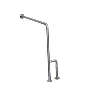 Barra de apoyo para baño Foryoud de 800x800 mm, acero inoxidable 304 con superficie cepillada, para uso en hoteles y hospitales. - Product Image 4