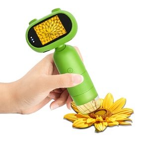 Microlong CM4 2 Inch LCD LED Screen Kids Stereo Pocket 1080P 500x Magnification Mini Camera 8 LED Lights Portable CM4 Mini - Product Image 1
