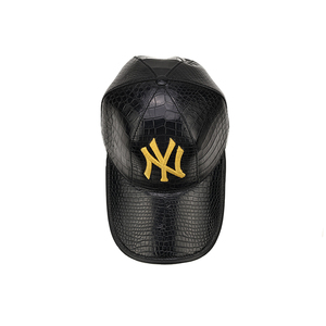 ZENOS High-end Custom Genuine Leather Waterproof <b>Baseball</b> <b>Cap</b> with 3D Embroidered logo Sports Golf & Travel Hat - Product Image 4