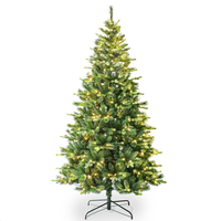 Bestseller Wetterfester PE 7-7,5 Fuß Weihnachtsbaum ohne Beleuchtung für Restaurants