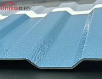 Tôle trapézoïdale ondulée en UPVC/PVC de 1030 mm, haute résistance, ignifuge, insonorisée, anti-UV, pour ateliers agricoles en Amérique latine