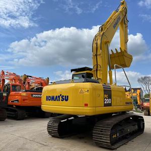 Excavadora sobre orugas de 20 toneladas de alta eficiencia Komatsu, máquinas japonesas, excavación de construcción con movimiento de tierra barata - Product Image 4
