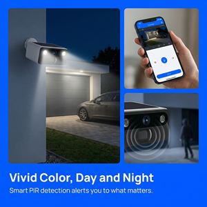 Cámara Solar Tipo Bala 8MP 4G al por Mayor con APP OneCam, 9000mAh, Activación PIR, Audio Bidireccional, Alerta en Tiempo Real, Tarjeta TF de 256GB - Product Image 5