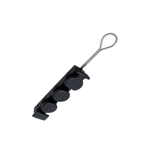 Pince de tension FTTH de type SS 0,5 kN MBL en acier inoxydable pour câble plat de terminaison - Product Image 1