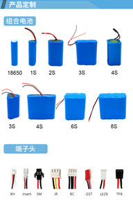 18650 2170 3.7V 7.4V 12V 1000-50000mAh 맞춤형 리튬 이온 리포 전원 전동 공구 리튬 충전식 스쿠터 배터리 팩 셀 - Product Image 3