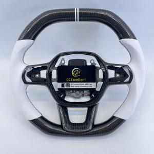 Volante de Fibra de Carbono Personalizado para Honda <span class=keywords><strong>Civic</strong></span> 11ª Gen./<span class=keywords><strong>2022</strong></span>-2023 Acura Integra/Accord 12ª Gen. 2023+, Accesorios Interiores para Auto - Product Image 1