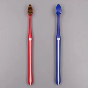 فرشاة أسنان فريدة ذات رأس مقوس كل شعيرة تلامس الأسنان بضغط متساوٍ - Product Image 6