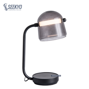 Nórdico simple <span class=keywords><strong>hotel</strong></span> lado de la cama de cuello de <span class=keywords><strong>cisne</strong></span> Luz de escritorio negro de cristal led lámpara de mesa de estudio de lectura - Product Image 1