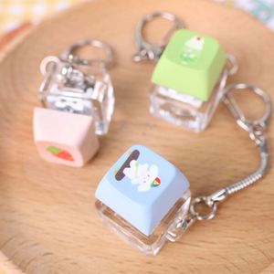 Porte-clés Fidget Clicker en plastique style Anime avec boutons lumineux et interrupteurs anti-stress, logo personnalisé, pour cadeaux de bienvenue - Product Image 1
