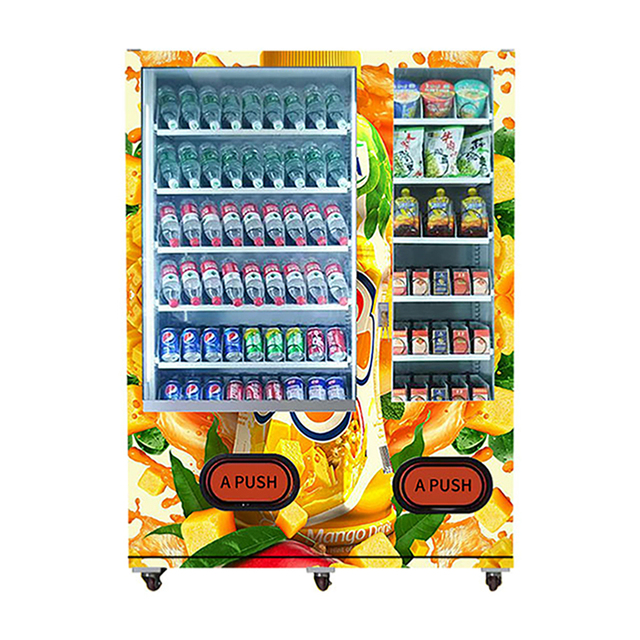 Orange Juice Vending Machine Cup Noodle Vending Machine and 220v/24v Volts Automatic Pop Corn Vending Machine