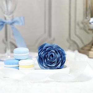 ริบบิ้นผ้าซาตินหน้าเดียวขนาด 1.5 นิ้ว ยาว 100 หลา (38 มม.) สำหรับห่อของขวัญ สีพาสเทล - Product Image 6