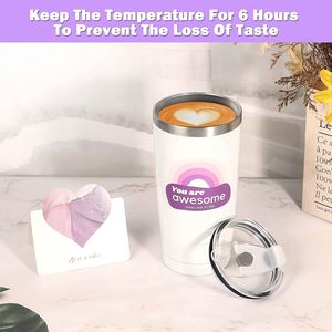 Set de Regalo de Recuperación para Mujer, Vaso de Acero Inoxidable para Cuidado Personal, Set de Spa de Lujo, Regalo Promocional para el Día de San Valentín - Product Image 3