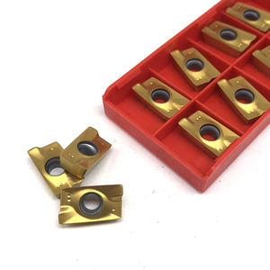 10 X APMT1604PDER 25R0.8 90hrc 코팅되지 않은 인덱서블 텅스텐 카바이드 인서트 OEM 외부 선삭 공구 - Product Image 5