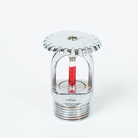 Tête d'arroseur automatique d'incendie 1/2 NPT, type de pulvérisation verticale et suspendue, 68 degrés, pour la protection incendie commerciale
