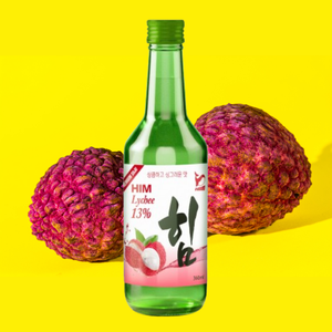 Him Lychee Soju 360ml Experiencia refrescante Mezcla única Dulce Fresco Lychee Sabores tradicionales de soju Alcohol primario Hierbas - Product Image 6