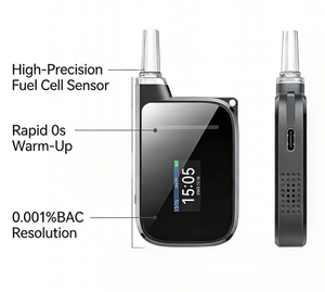 Airsense H3 BAC, capteur de cellule à combustible à large plage de <span class=keywords><strong>mesure</strong></span>, batterie, couleur personnalisée, éthylotest BAC large plage, alcootest - Product Image 1