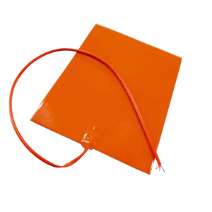 CE RoHS certificado 220V 600W Flexible 300x400mm Elemento calefactor de goma de silicona - Product Image 6