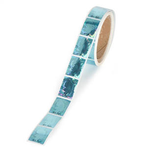 Venta al por mayor de lujo corrugado logotipo personalizado pegatina - Product Image 6