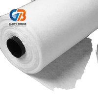 Tissu géotextile non tissé à haute stabilité thermique, géotextile hydrophobe en PP tissé pour la construction routière et ferroviaire