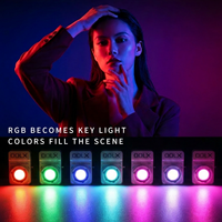 DENGWEI X100R 100W COB ABS Lampe vidéo LED portable à batterie avec contrôle par application, température de couleur réglable, pour éclairage d'appoint extérieur