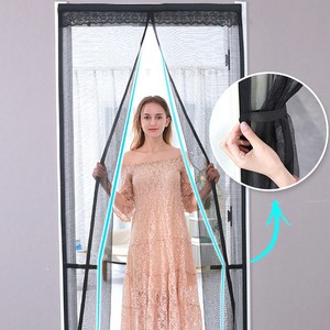 ตาข่ายกันยุงสำหรับประตู, ม่านตาข่ายแม่เหล็กสำหรับ<span class=keywords><strong>กั้น</strong></span>ประตูแบบปิดอัตโนมัติสำหรับฤดูร้อนมุ้งกันยุงตาข่ายกั้นประตูแบบมองไม่เห็น - Product Image 3