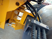 Rouleau vibratoire hydraulique à tambour unique de 12 tonnes de qualité professionnelle LTD212H avec joystick