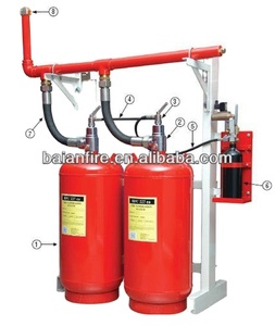 Sistema de supresión de incendios, extintor de Gas, agente limpio FM200 - Product Image 2