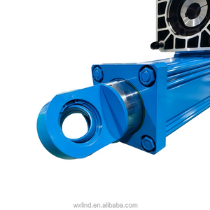 Cilindro Rotatorio Industrial de Aluminio Personalizable Bibo LIND LDE125 con Rodamiento de Transición de Bisagra en Y, Carrera de 100mm y 6.5T - Product Image 3