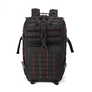 <span class=keywords><strong>LHI</strong></span> Mochila_Tactica impermeable Oxford 45L negro de gran capacidad de viaje deporte mochila senderismo mochila táctica bolsa - Product Image 3