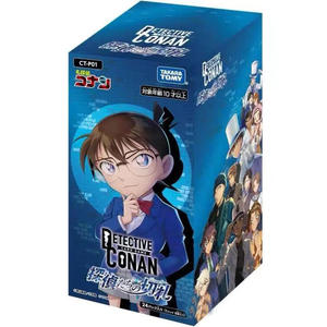 16 Cajas de Tarjetas Coleccionables TAKARA TCG-07 <span class=keywords><strong>Detective</strong></span> <span class=keywords><strong>Conan</strong></span> CT-P07 08, Tarjetas Japonesas CTP01-02, Juego de Cartas, Regalo, Tienda de Anime, Venta al Por Mayor - Product Image 6
