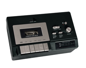 Reproductor portátil captura cinta w/USB a PC grabación y construido en altavoz Mono grabadora convertidor grabadora de cassette player - Product Image 2