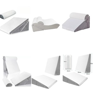 Có thể điều chỉnh chỉnh hình giường nêm gối bộ nhớ bọt cổ gối cho ngủ thoải mái - Product Image 2