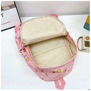 Sac à dos Capybara mignon grande capacité, respirant, en nylon ultra-léger, pour étudiants, <span class=keywords><strong>cartable</strong></span> de rentrée scolaire pour femmes et filles - Product Image 4