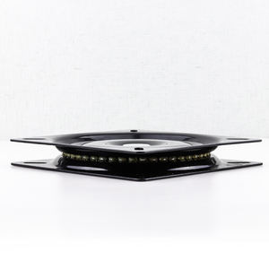 Plateau tournant Lazy Susan de 10 pouces (245x245 mm), rotation à 360 degrés, plateau tournant mécanique pour canapé, base de chaise, accessoires de meubles, plaques pivotantes en métal - Product Image 4