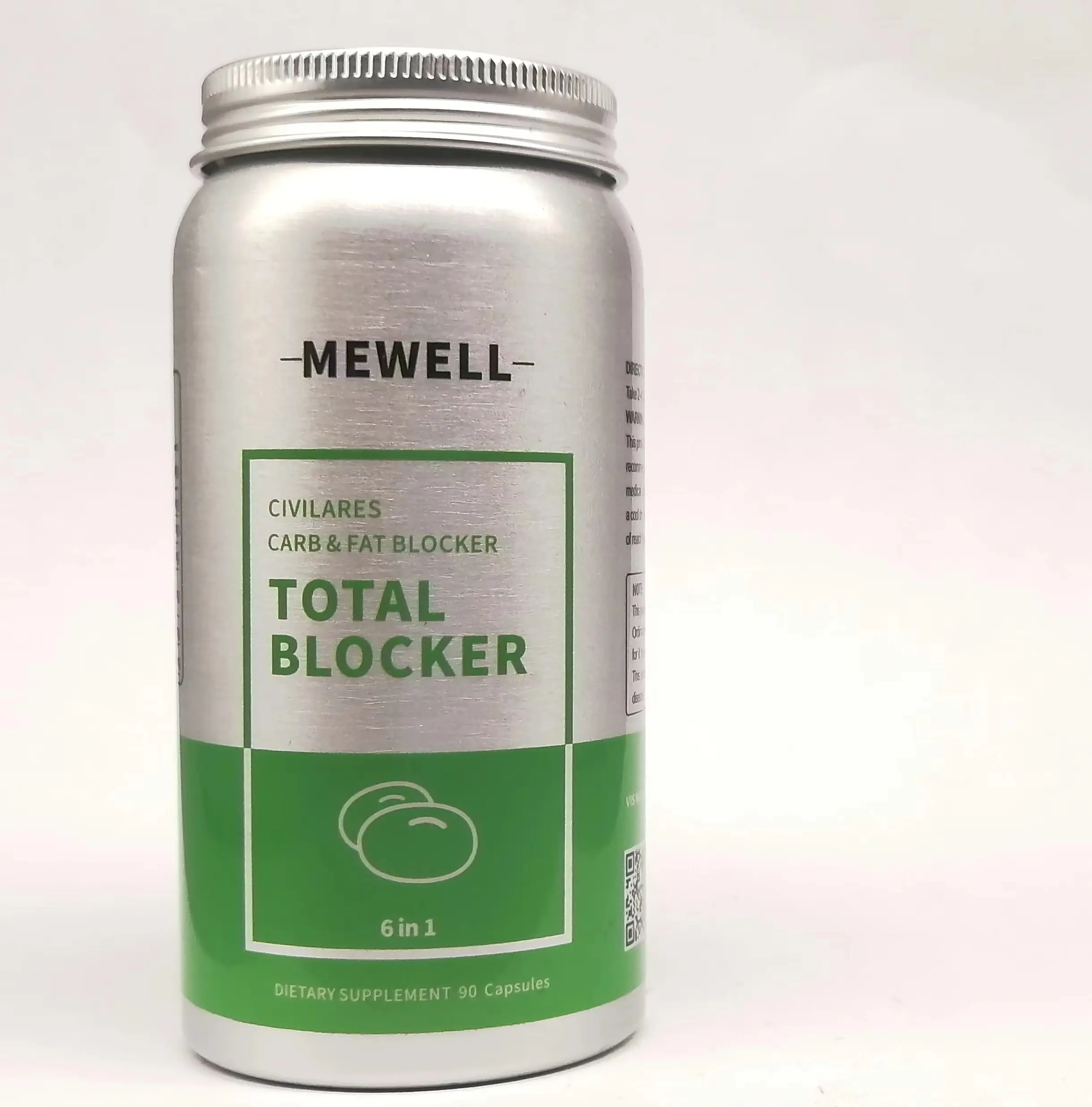 MEWELL Civilares carb & fat blocker Total blocker può aiutare a perdere peso e mantenere la forma del corpo