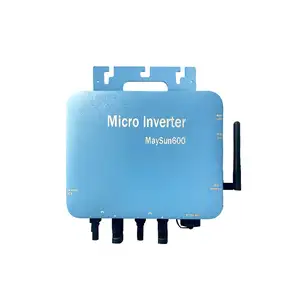 Maysun Inverter pintar, 600W 800W dasi kotak mikro untuk Plug And Play rumah tenaga surya balkon Inverter mikro dengan WiFi