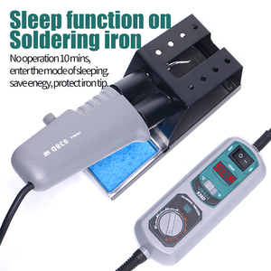 YIHUA 938D Portable Tweezers Soldering Station 110V 220V Soldering <b>Iron</b> Station Chip Desoldering Kit Set SMD Welding - Product Image 5